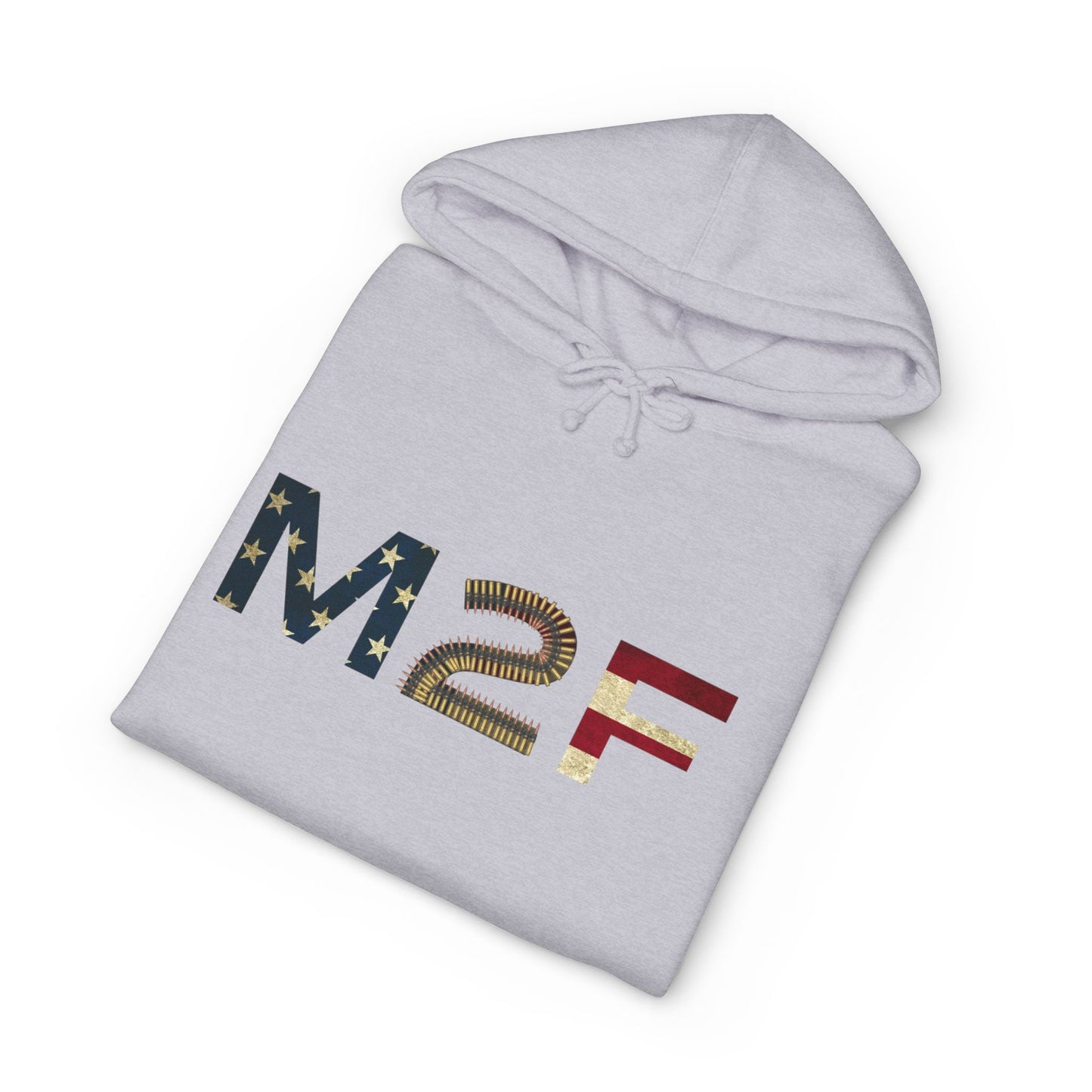 M2F Flag Print Hoodie