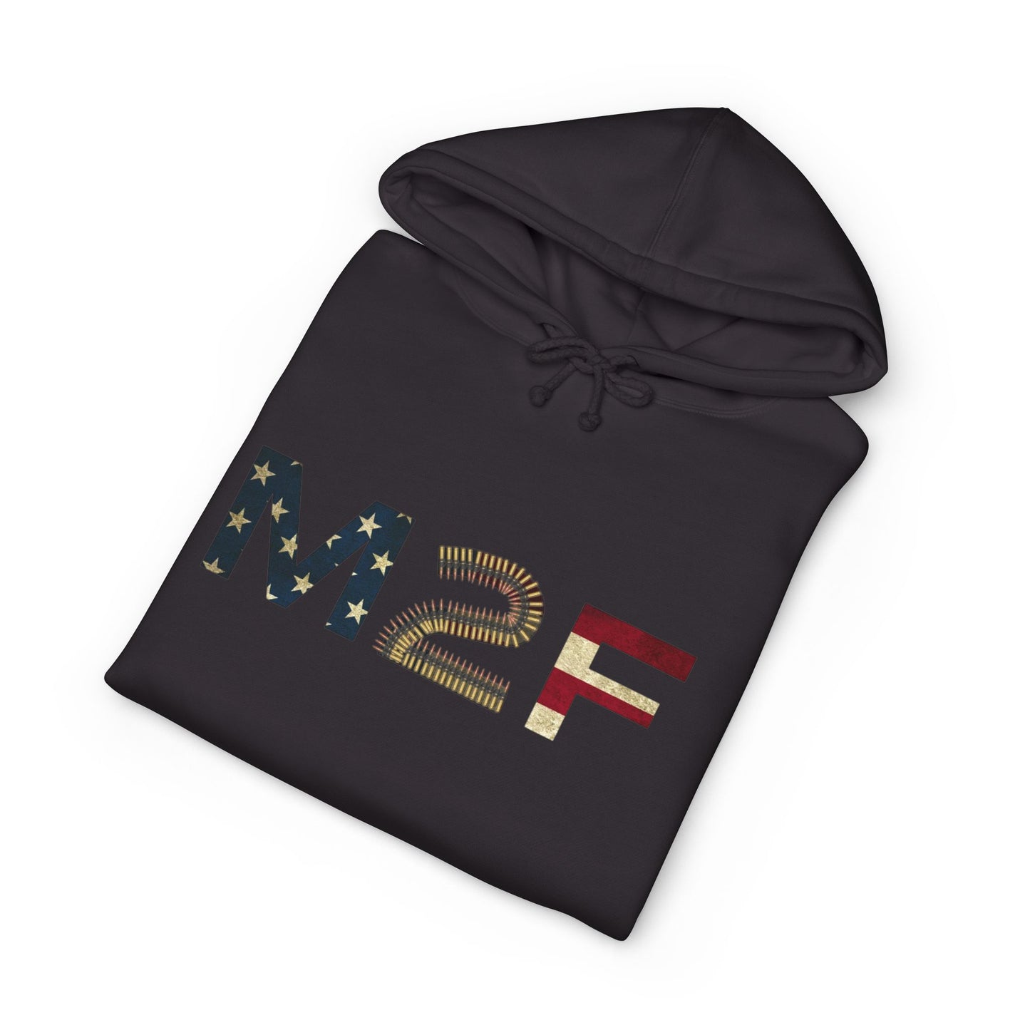 M2F Flag Print Hoodie
