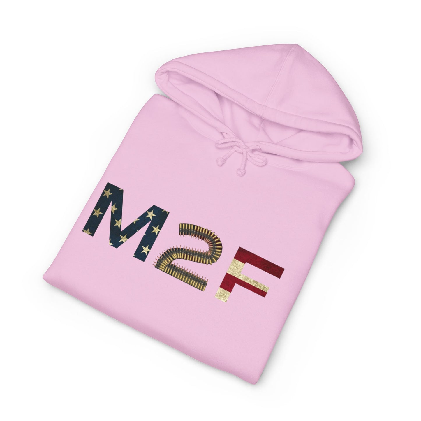 M2F Flag Print Hoodie